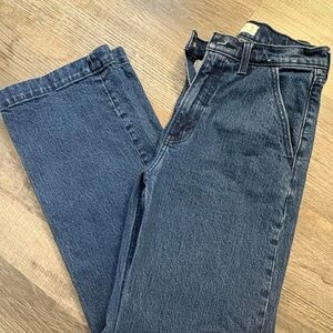 Abercrombie & Fitch Relaxed Fit Dark Blue Jeans